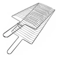 Parrilla Para Pescado Alambre 42x19 Cm