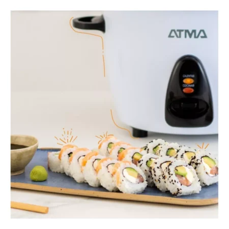 Olla Arrocera Electrica Vaporera Con Kit De Sushi Atma - Imagen 5