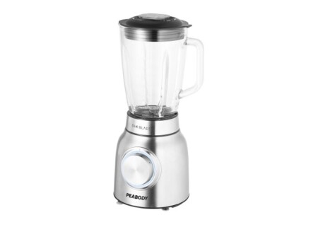 Licuadora de Mesa Peabody PE-LN1001IX 1.5 L Roja Con Jarra De Vidrio 220v