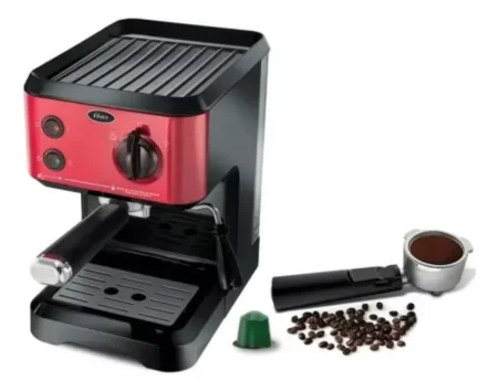 Cafetera Express Oster Cmp65r 19 Bares Espresso Y Capuchino - Imagen 3