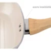 Bifera Hudson De Ceramica Antiadherente 26x26 Cm Crema - Imagen 2