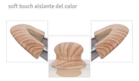 Cacerola Ceramica Tapa Vidrio Mango Soft Touch 26 Cm Hudson - Imagen 4