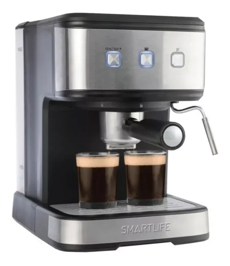 Cafetera Expreso 2 En 1 Con 20 Bares Smart Life Sl-ec8501