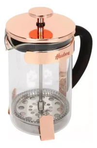 Cafetera Vidrio Acero Inoxidable Prensa Hudson 800 Ml Cobre