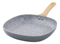 Bifera Antiadherente Hudson De Aluminio Granito De 26x26cm