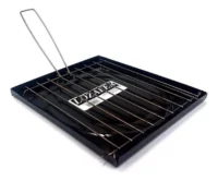 Tostador Enlozado En Chapa 20x20cm Con Rejilla Para Hornalla
