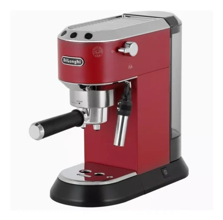 Cafetera De'longhi Dedica Ec685 Roja Para Expreso Y Cápsulas - Imagen 3