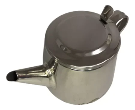 Tetera Jarra De Acero Inoxidable Con Tapa 9 Cm 2 Personas - Imagen 2