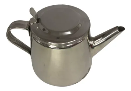 Tetera Jarra De Acero Inoxidable Con Tapa 9 Cm 2 Personas