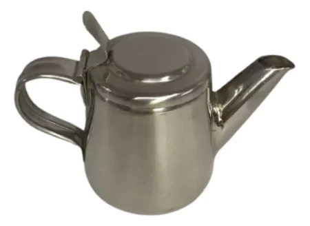 Tetera Jarra De Acero Inoxidable Con Tapa 6 Cm 1 Persona