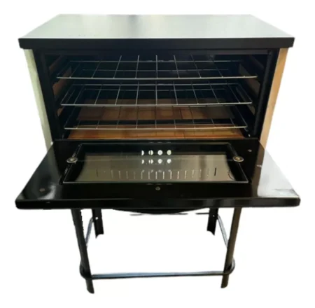 Horno Pastelero 6 Moldes Con Puerta Visor A Gas De Paolo - Imagen 2