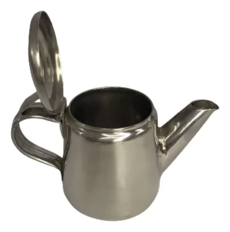 Tetera Jarra De Acero Inoxidable Con Tapa 6 Cm 1 Persona - Imagen 2