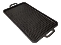 Plancha Acanalada Rectangular De Hierro Enlozada 25x44,5 Cm