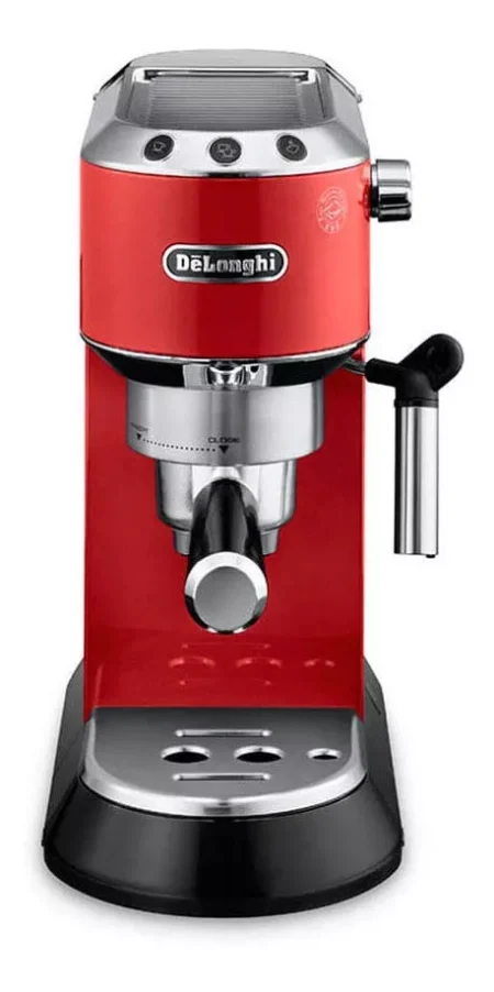 Cafetera De'longhi Dedica Ec685 Roja Para Expreso Y Cápsulas - Imagen 4