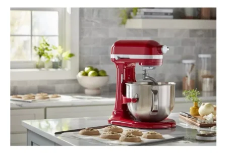 Batidora Kitchenaid Roja Coyote 7qt Con Tazón Elevable 6.6 L - Imagen 5