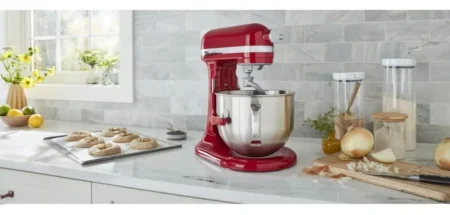 Batidora Kitchenaid Roja Coyote 7qt Con Tazón Elevable 6.6 L - Imagen 4