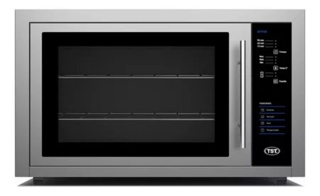 Horno Electrico Attivo Acero Inoxidable Tactil Tst 45 Litros