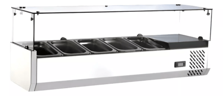 Heladera Exhibidora Salad Bar Take Away Sushi 1200