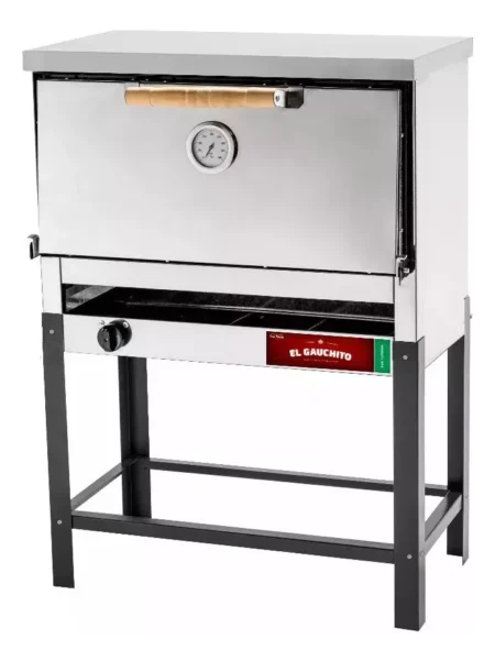 Horno Pizzero A Gas 6 Moldes Sol Real El Gauchito