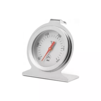 Termometro Para Horno Analogico 50-300° Acero Inox