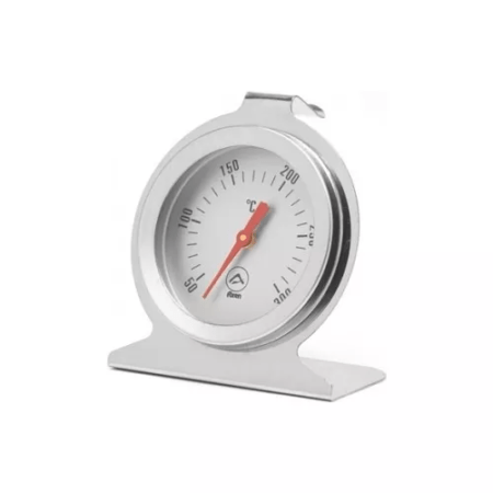 Termometro Para Horno Analogico 50-300° Acero Inox