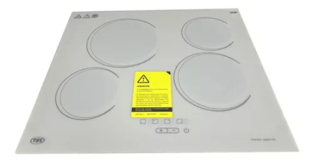 Anafe Vitroceramico Electrico De 4 Hornallas Blanco Tst - Imagen 3