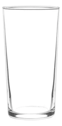 Vaso De Vidrio Montecarlo Cristar 344cc Unidad Agua