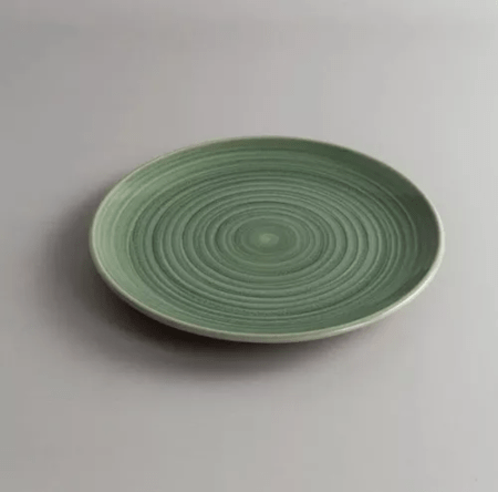 Plato Playo De Entrada 24 Cm Emerald Porcelana