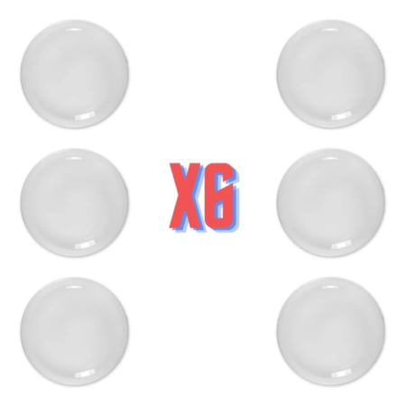 Plato Playo 26 Cm De Porcelana Schmidt Set X6 - Imagen 2