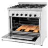 Cocina Industrial Sol Real 5h Con Visor Gas Natural - Imagen 2