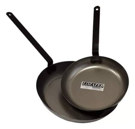 Sarten Mango Planchuela Chapa 22 Cm
