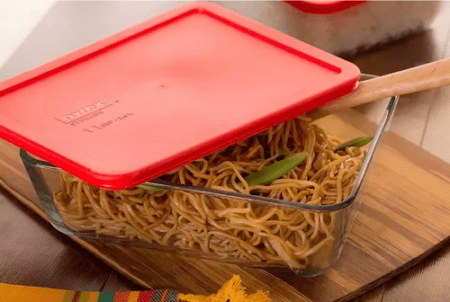 Contenedor Rectangular Simply Store Pyrex Tapa Roja 750ml - Imagen 3