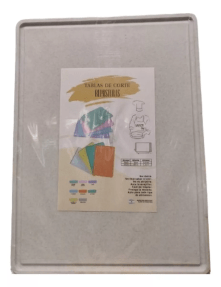 Tabla Gastronomica Para Corte Polipropileno 30x40 Granito