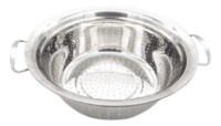 Colador 26cm Acero Inoxidable Con Asas Crystal Rock