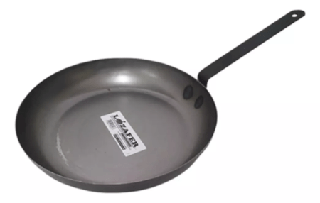 Sarten Mango Planchuela Chapa 24 Cm Lozafer Gastronomico