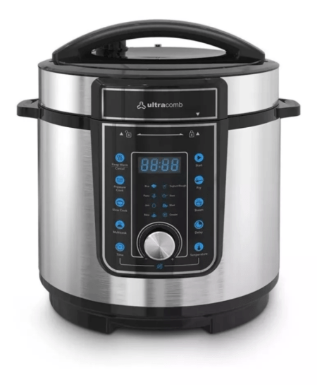 Olla Electrica A Presion Ultracomb Ps4006 1000w 6lts Digital