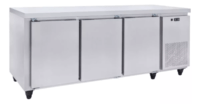 Heladera Mostrador Bajo Mesada Teora 3 Puertas 200cm
