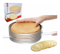 Molde Corta Tortas Acero Inoxidable 24,5cm Crystal Rock