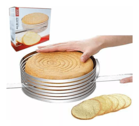 Molde Corta Tortas Acero Inoxidable 24,5cm Crystal Rock