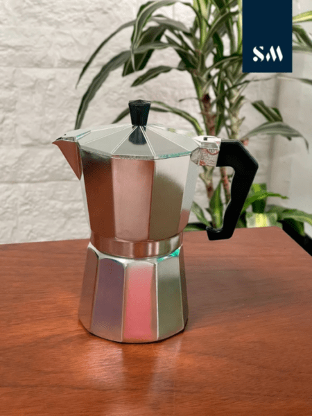 Cafetera Italiana 12 Pocillos Aluminio Café Clasica - Imagen 5
