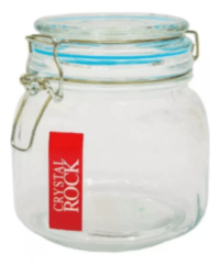 Frasco Hermetico De Cocina 15cm Crystalrock