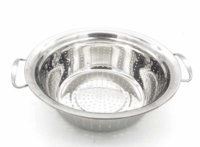 Colador 24cm Acero Inoxidable Con Asas Crystal Rock
