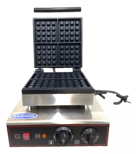 Waflera Electrica Industrial Teflonada Automatica Silcook