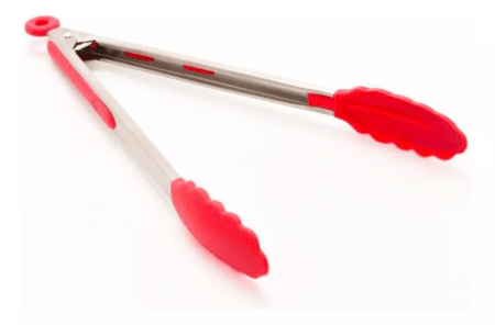 Pinza De Acero Inoxidable Punta De Silicona Crystalrock 40cm - Imagen 7