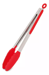 Pinza De Acero Inoxidable Punta Silicona Crystal Rock 34cm