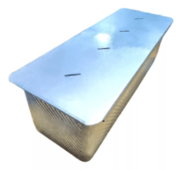 Molde De Pan Lactal 33x10 Aluminizada Con Tapa