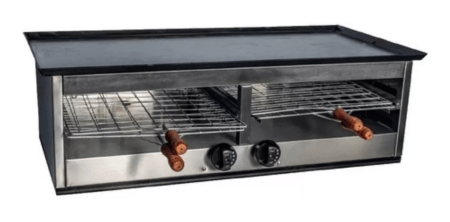 Tostador Doble C/ Plancha Bifera A Gas Depaolo