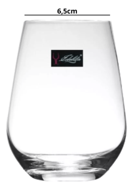 Vaso Degustacion De Cristal Bombe 500ml Crystal Rock - Imagen 3