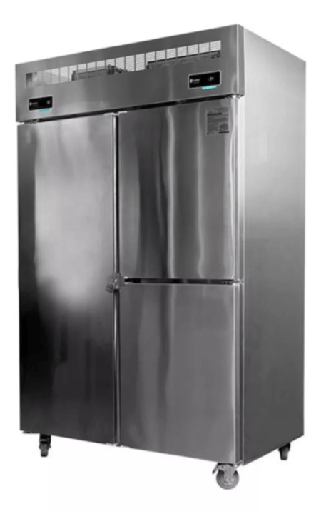 Heladera Y Freezer Vertical Ciego Italy 3 Puertas