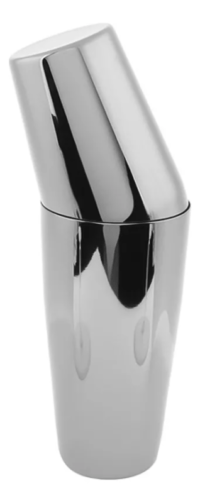 Coctelera Acero Inoxidable Boston 550 Ml Color Plateado